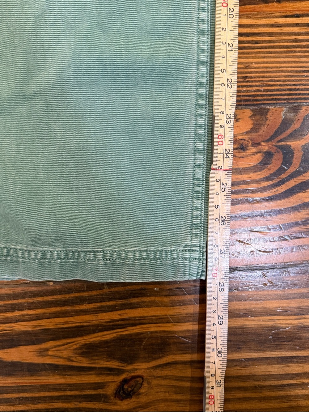 orSlow x Saturdays NYC Fatigue Pants Women’s Size 6 Green Made in Japan - Picture 8 of 10